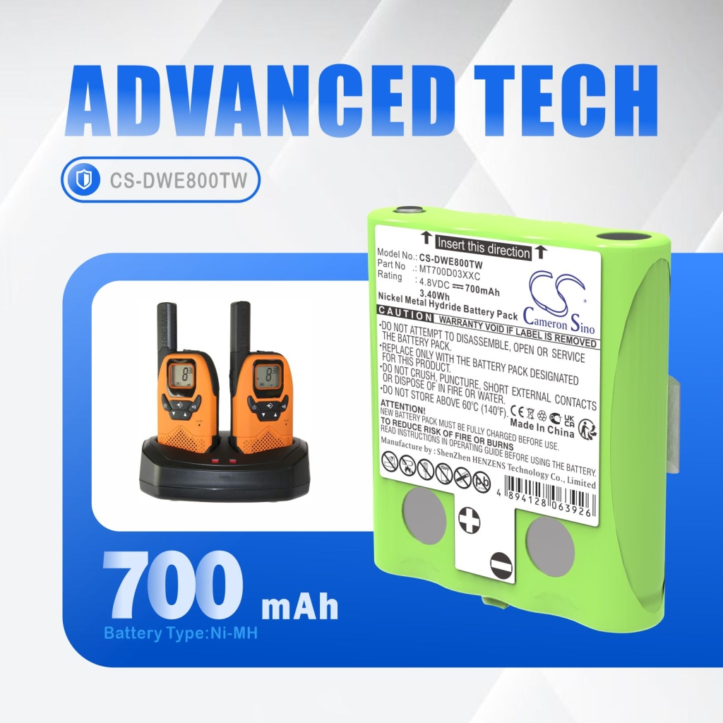 Battery Replaces MT700D03XXC