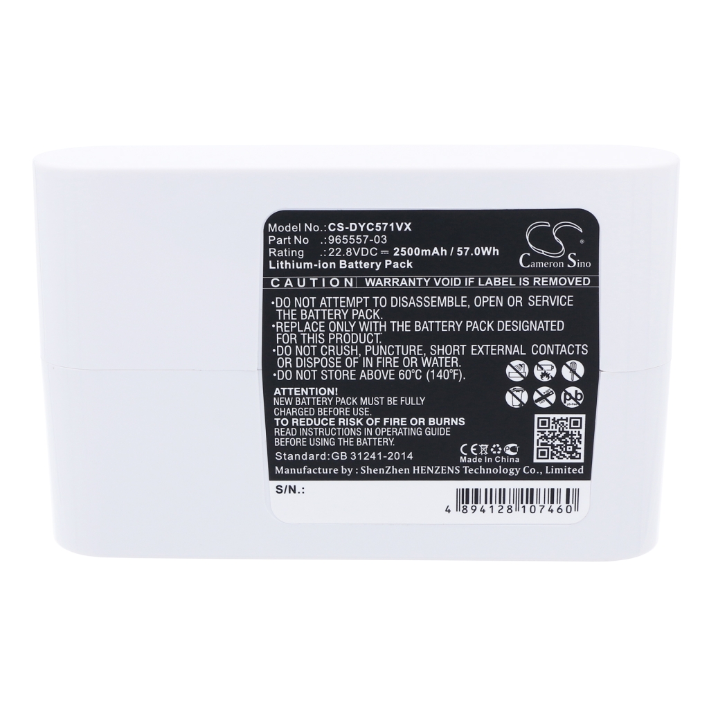Batería compatible con Dyson CS-DYC571VX