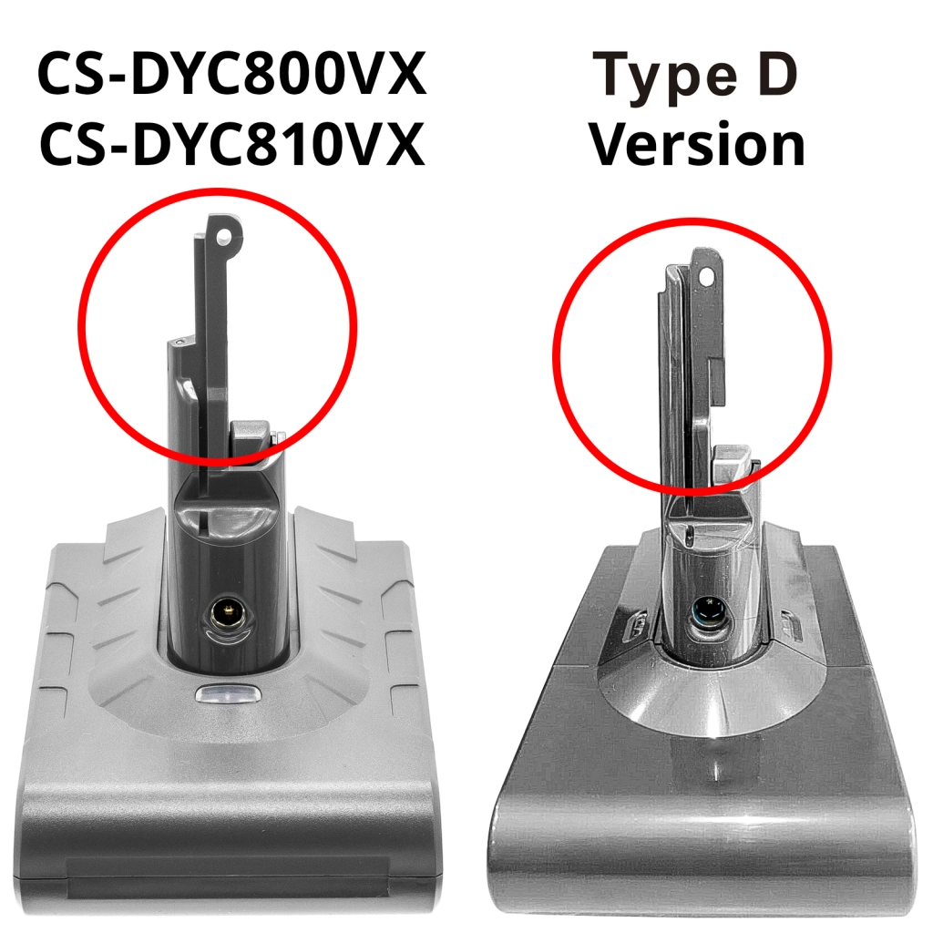 Dyson Batería de vacío CS-DYC810VX