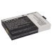 Reverse label view with caution text and charge standard GB/T18287-2013