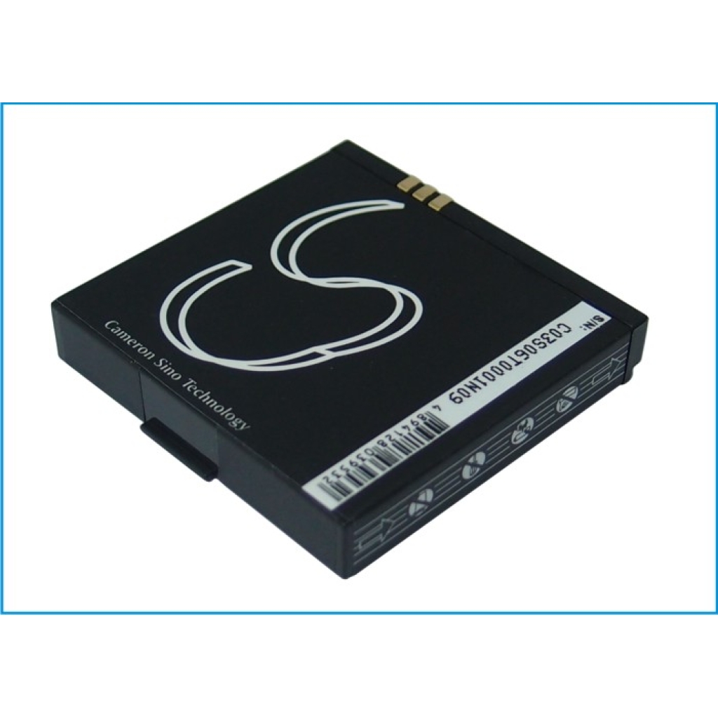 Cameron Sino CS-EAK300SL vista trasera, lado negro con código de barras y Cameron Sino Technology