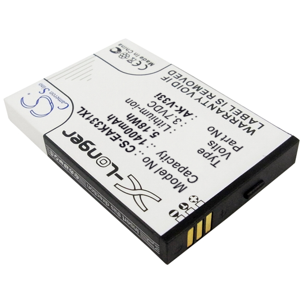 CS-EAK331XL label: X-Longer + Cameron Sino, 1400mAh 5.18Wh 3.7VDC