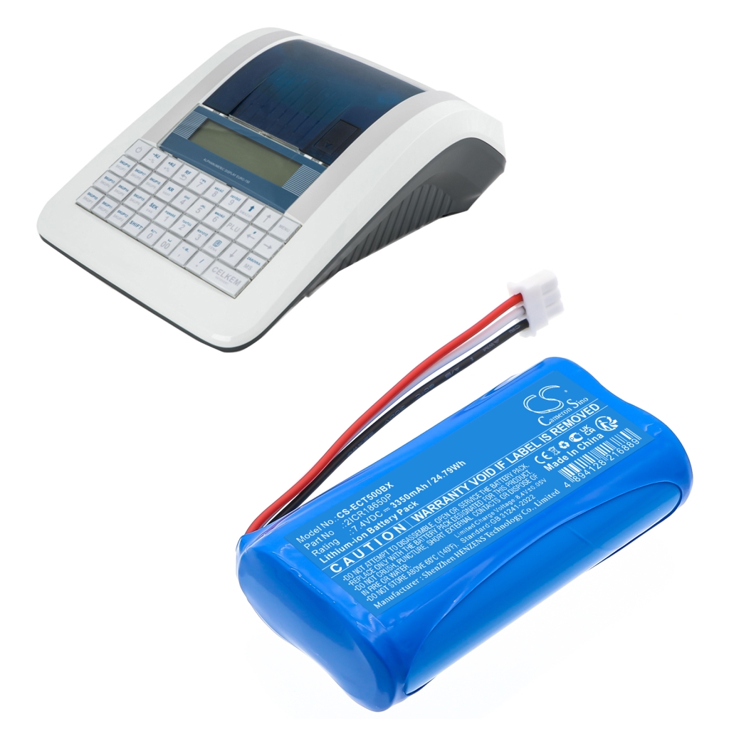 Terminal de pago Batería Elcom Euro-50TEi Mini
