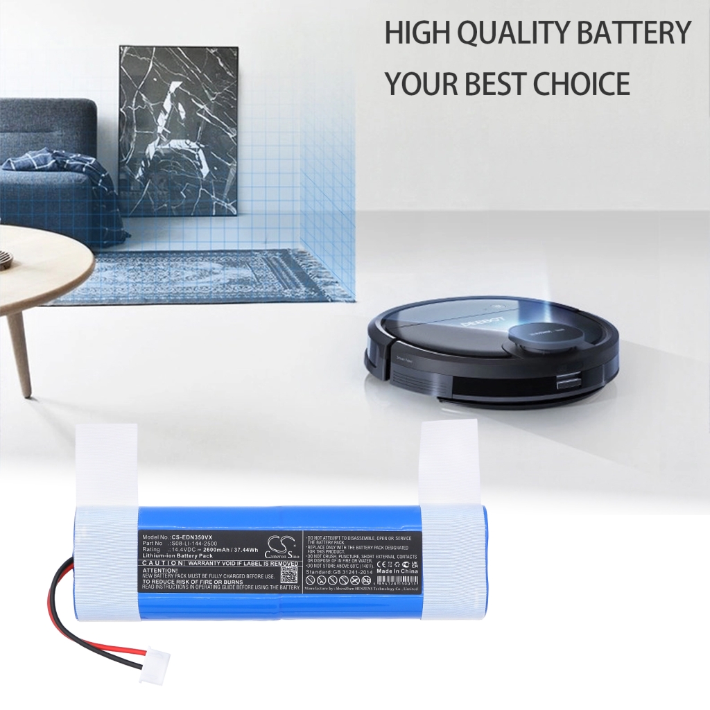 Batería compatible con Ecovacs CS-EDN350VX