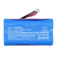 Compatible battery replacement for Eufy SW18650 34M 2P