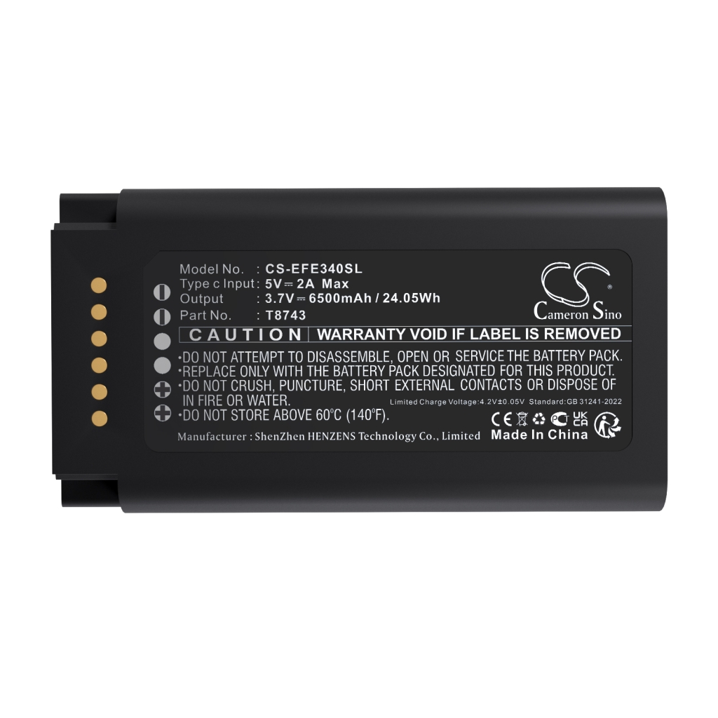 Batería de la cámara de seguridad del hogar Eufy CS-EFE340SL