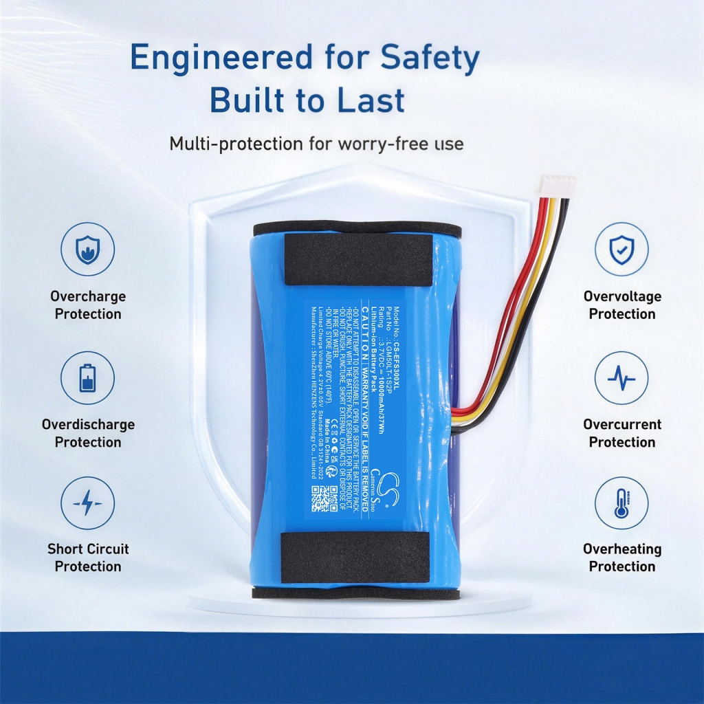 Batería compatible con Eufy CS-EFS300XL
