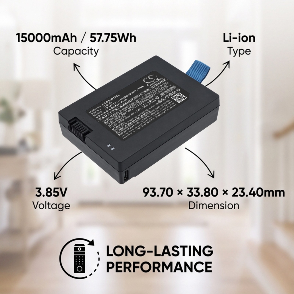 Batería compatible con Eufy CS-EFS310SL