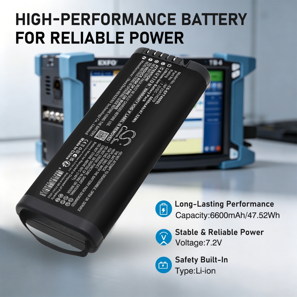 Batería compatible con Exfo