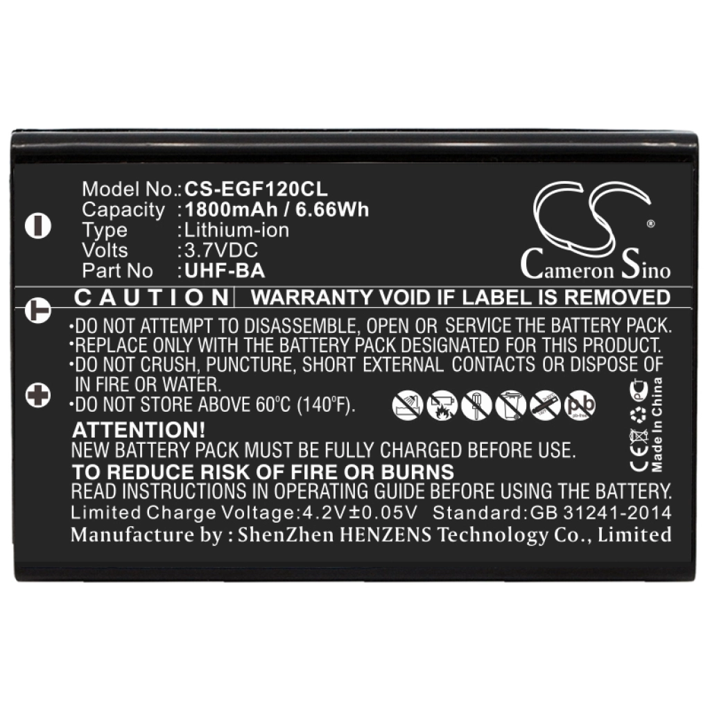 Batería para teléfono inalámbrico Engenius CS-EGF120CL