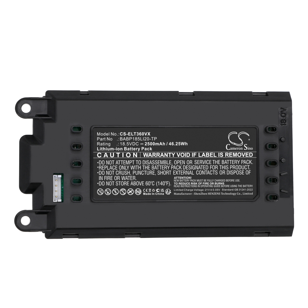 Batería de vacío Electrolux CS-ELT360VX