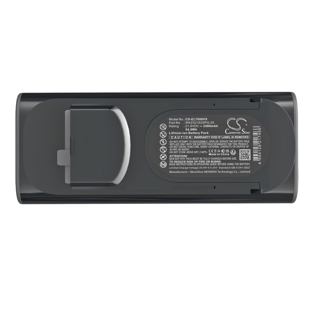 Batería de vacío Electrolux CS-ELT600VX