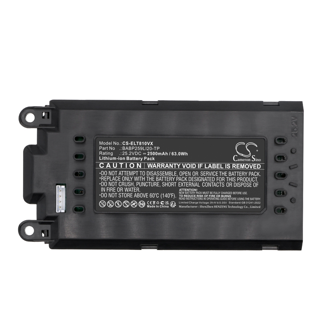 Batería de vacío Electrolux CS-ELT810VX