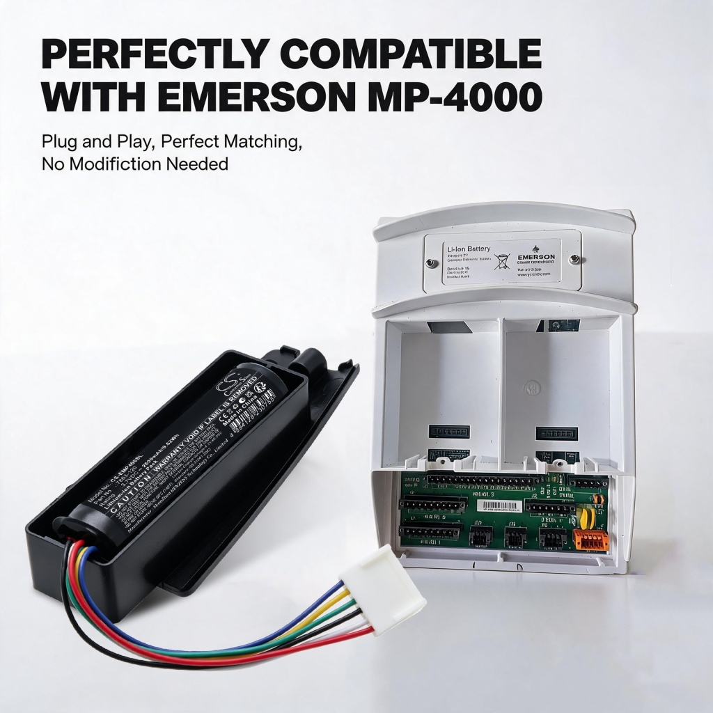 Batería compatible con Emerson CS-EMP400SL