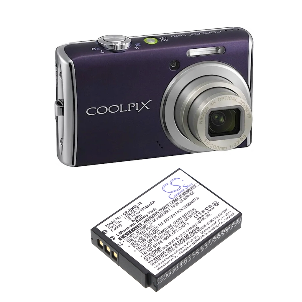 Camera Battery Nikon Coolpix S1100pj