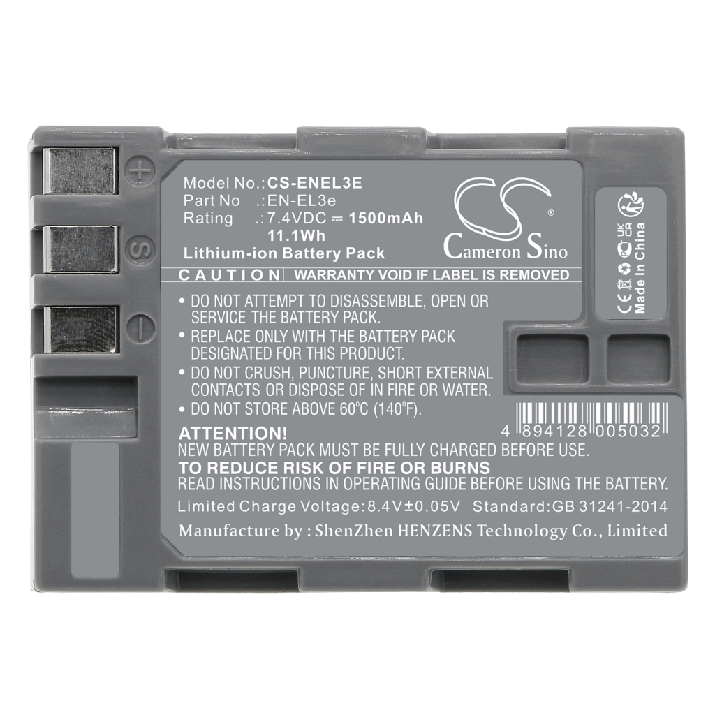 Camera Battery Nikon D70s