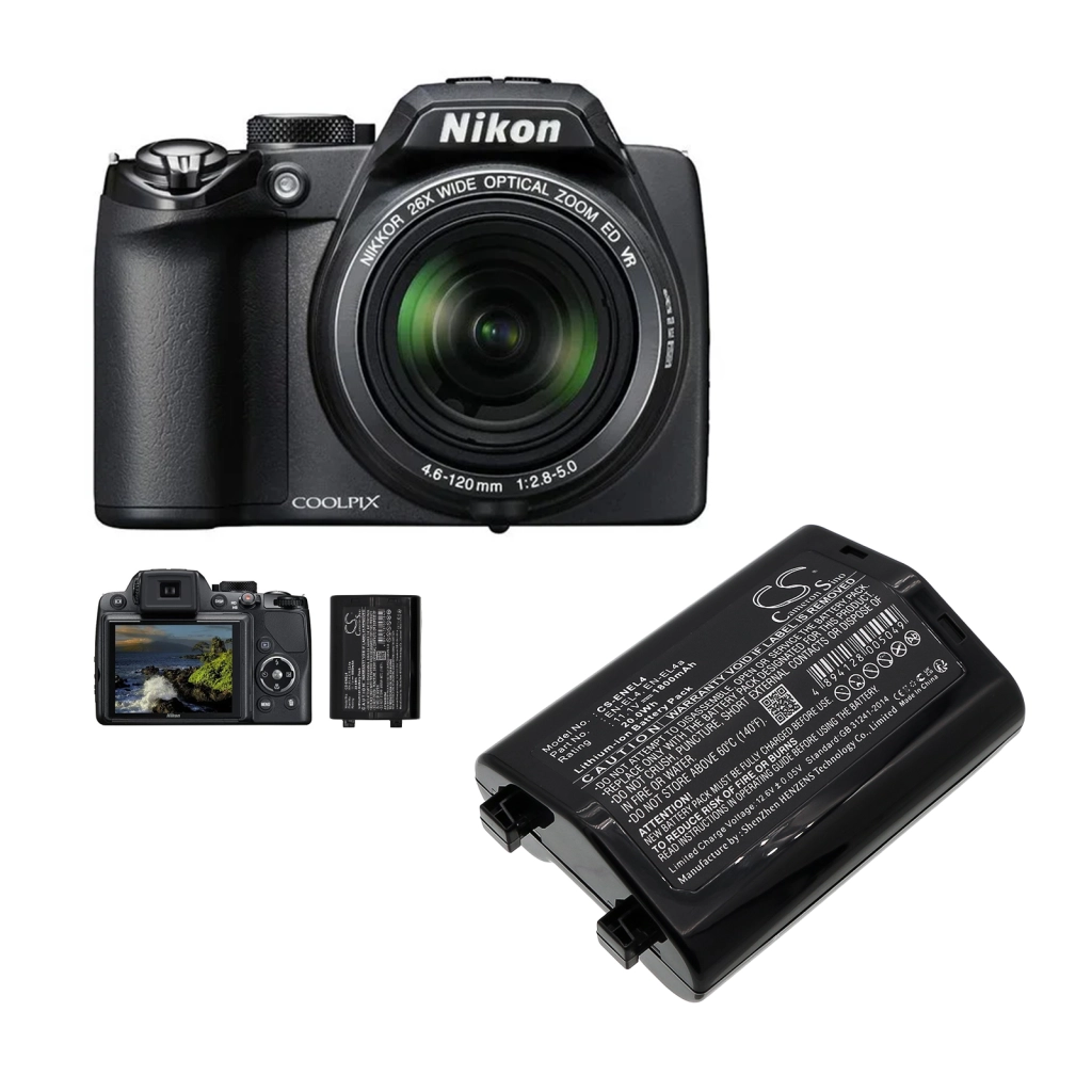 Batería de la cámara Nikon CS-ENEL4