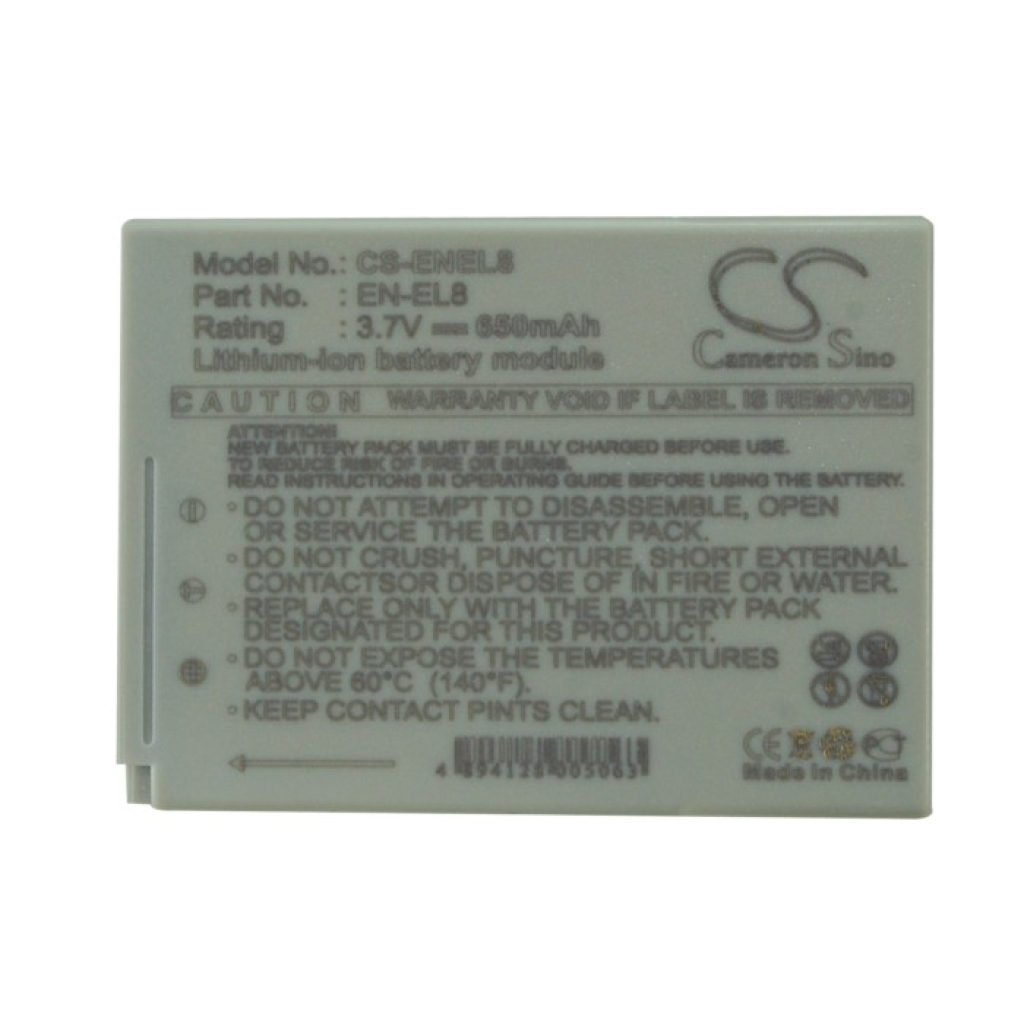 Camera Battery Nikon Coolpix S7c