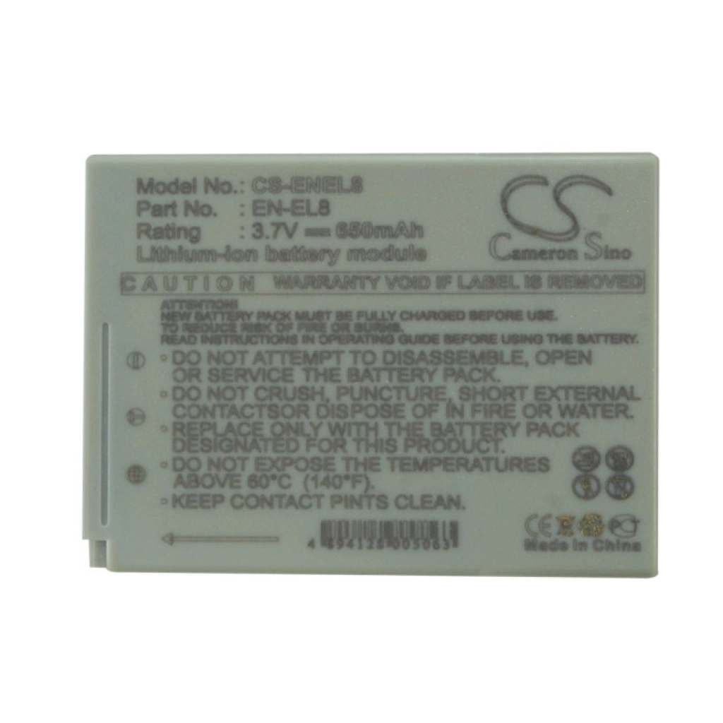 Camera Battery Nikon Coolpix S50