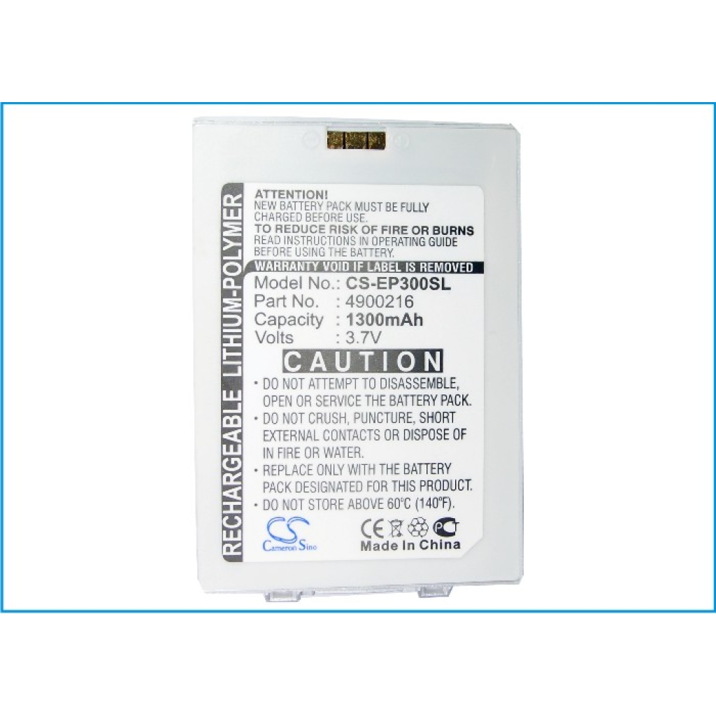 Batería compatible con BlueMedia E-TEN Everex Yakumo CS-EP300SL