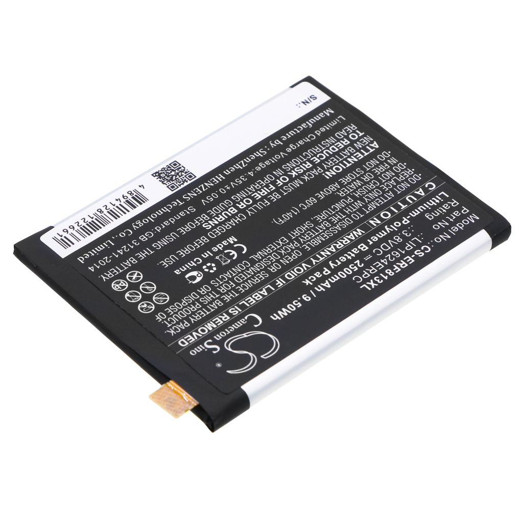 Batería del teléfono móvil Sony CS-ERF813XL