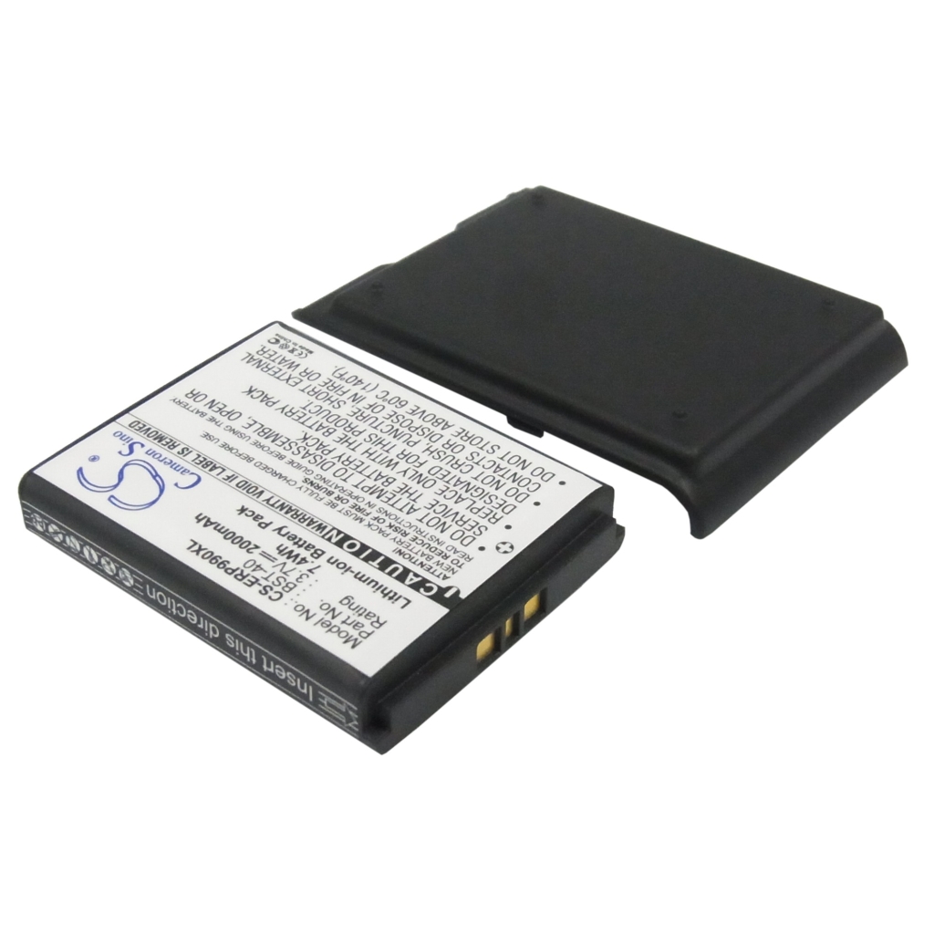 Cameron Sino CS-ERP990XL parte inferior, contactos y tapa trasera