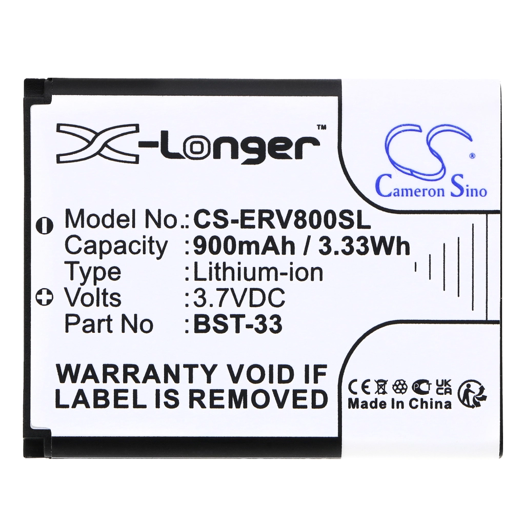 Mobile Phone Battery Sony Ericsson V800