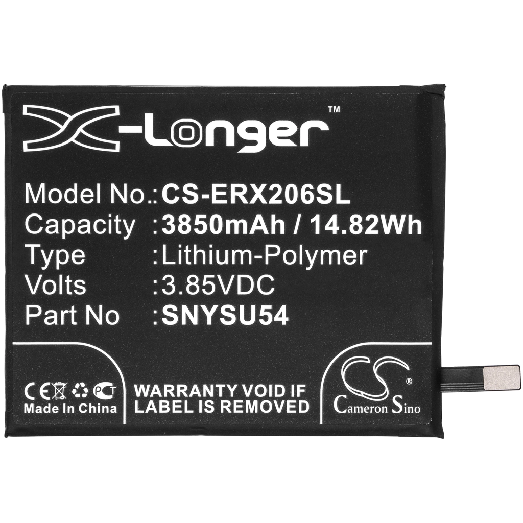 Batería del teléfono móvil Sony CS-ERX206SL