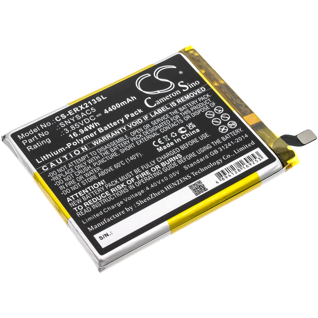 Batería del teléfono móvil Sony CS-ERX213SL