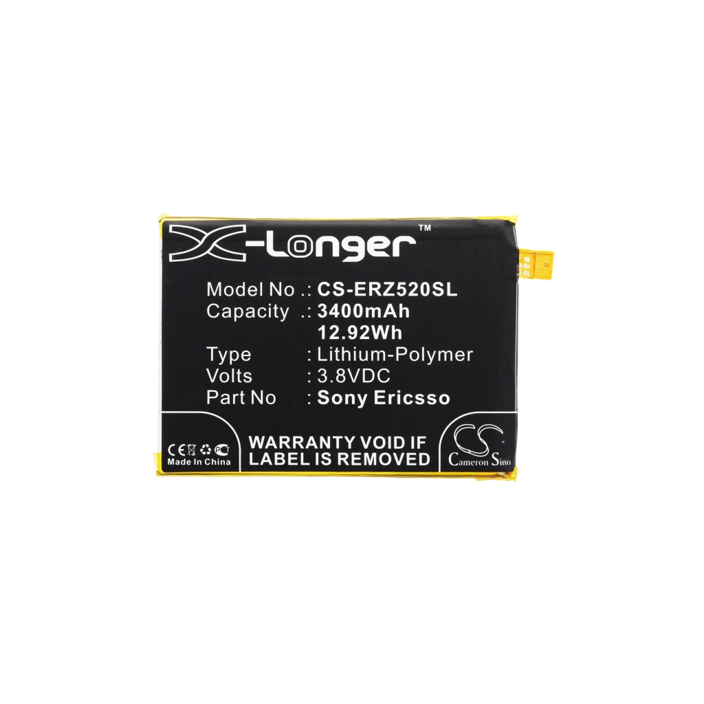 Batería del teléfono móvil Sony CS-ERZ520SL