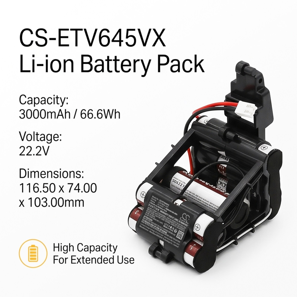 Battery for ETA 6449 Moneto