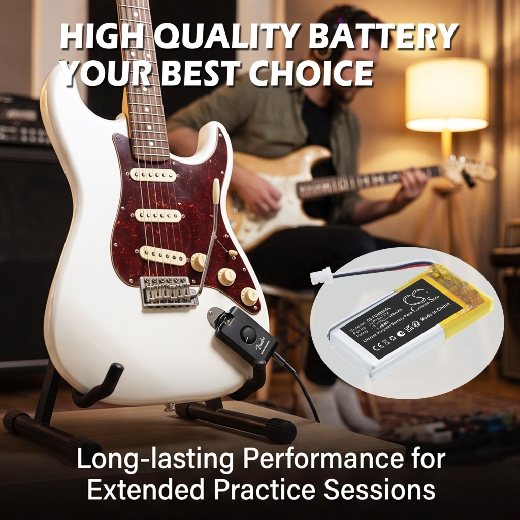 Battery for Fender Mustang Micro