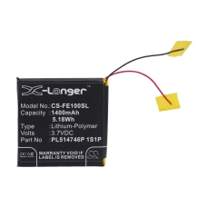 Reemplazo de batería compatible para Fiio PL514746P 1S1P