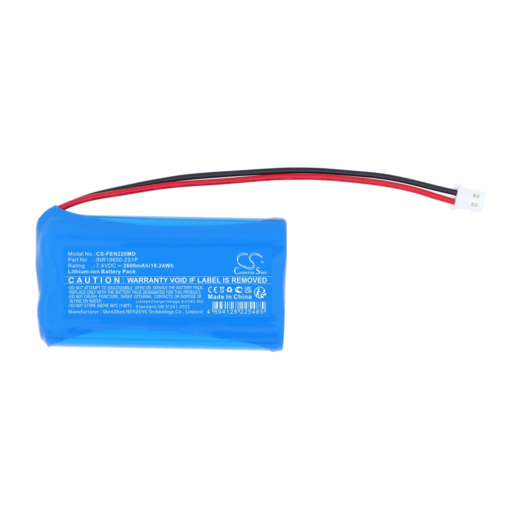 Batería Sustituye INR18650-2S1P