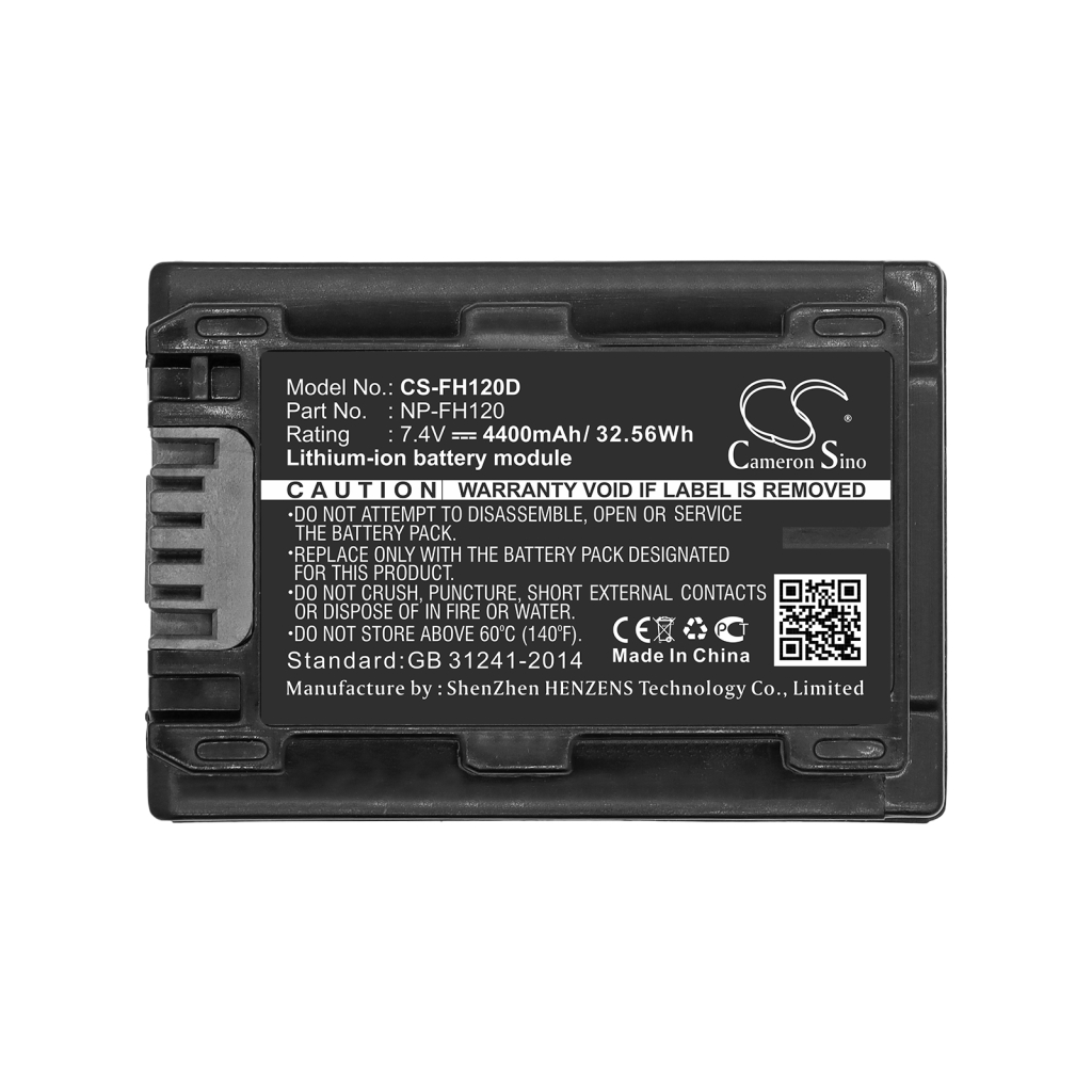 Baterías compatible con Sony CR-HC51E CR-HC51E CS-FH120D