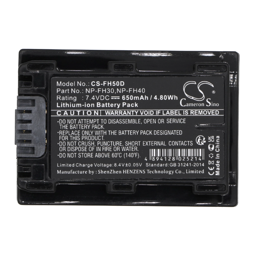Camera Battery Sony DCR-HC23E