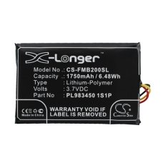 Reemplazo de batería compatible para Falcom PL983450 1S1P