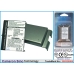 Cameron Sino CS-FN520XL vista del pack de batería: PL400MB 3,7V 2250mAh, batería PDA extendida con tapa trasera