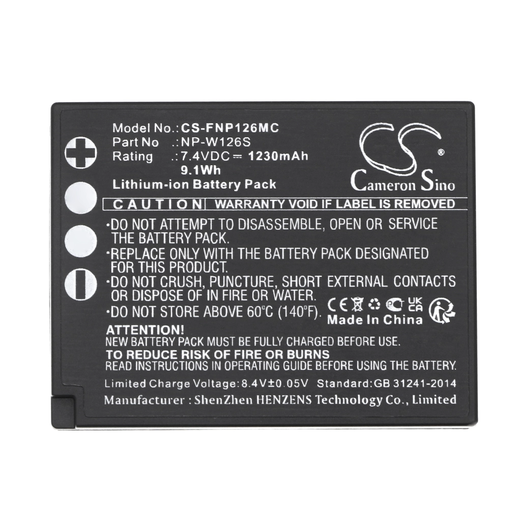 Camera Battery FUJIFILM FinePix X-T20