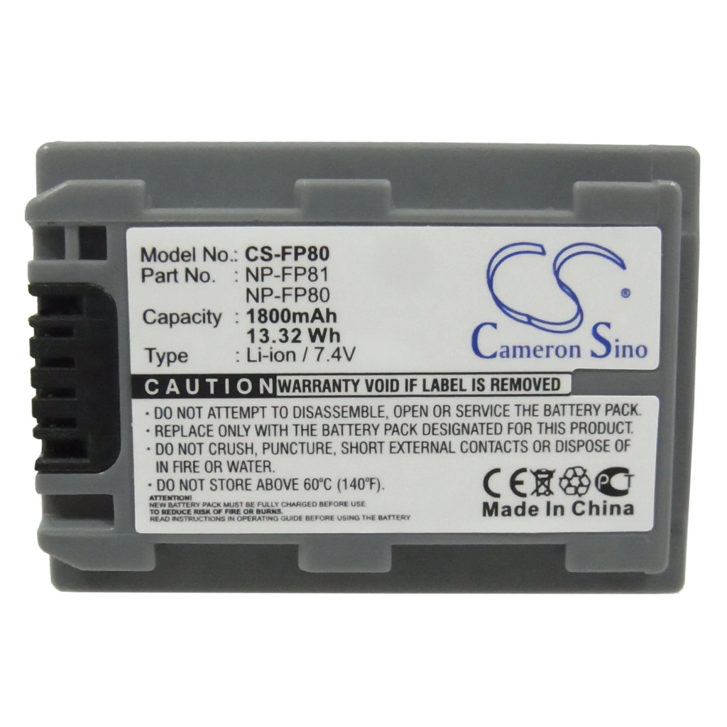 Camera Battery Sony DCR-DVD92