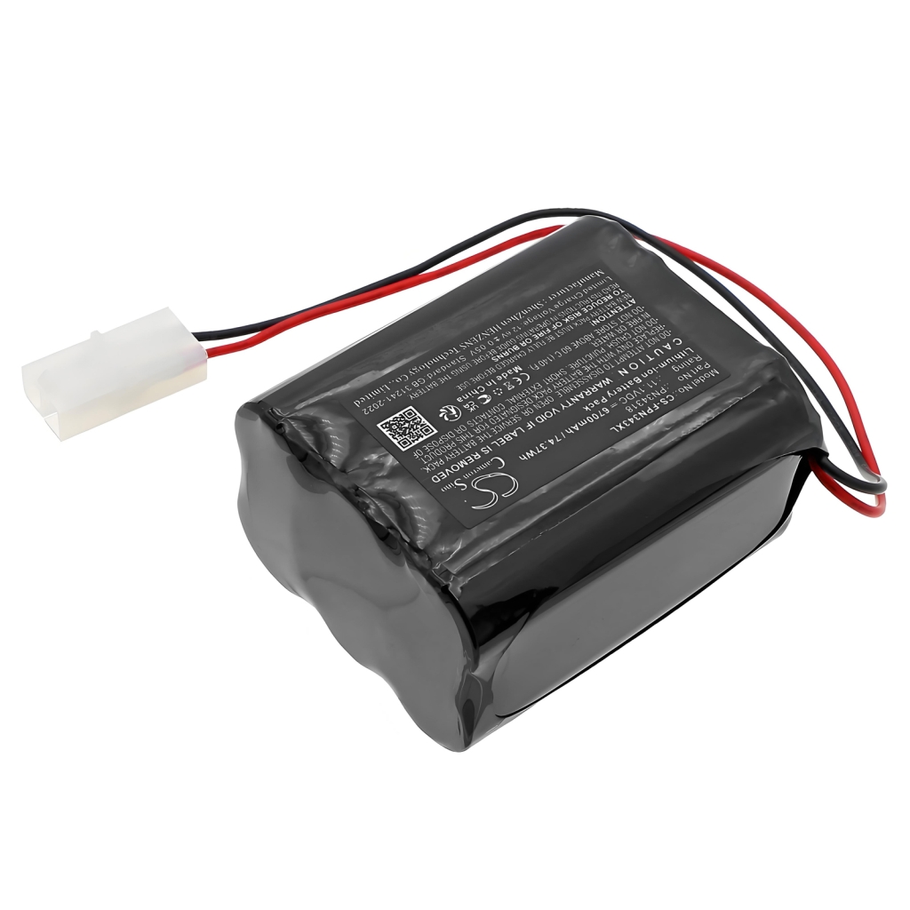 Batteries for sports equipment Foxpro x2s