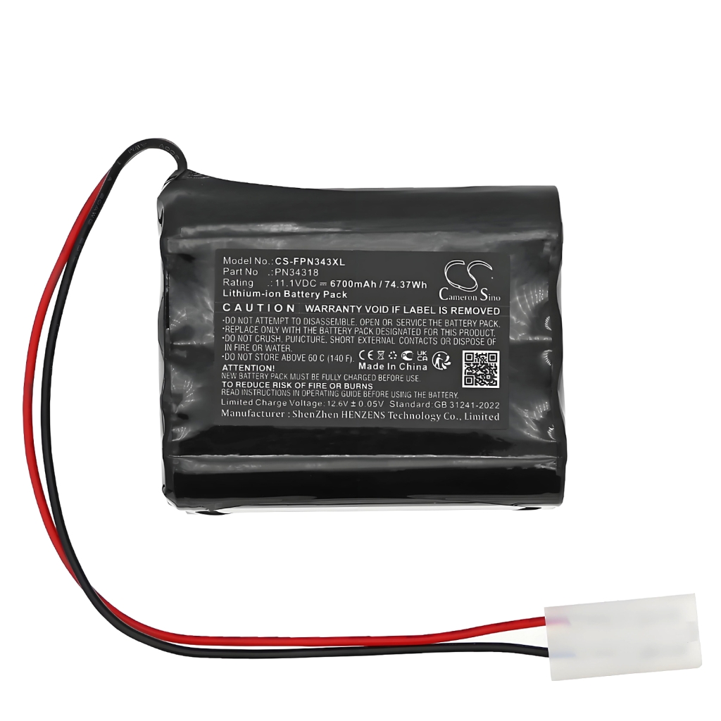Batteries for sports equipment Foxpro x2s