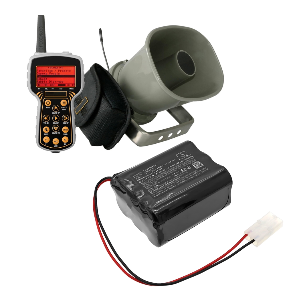 Batteries for sports equipment Foxpro x2s