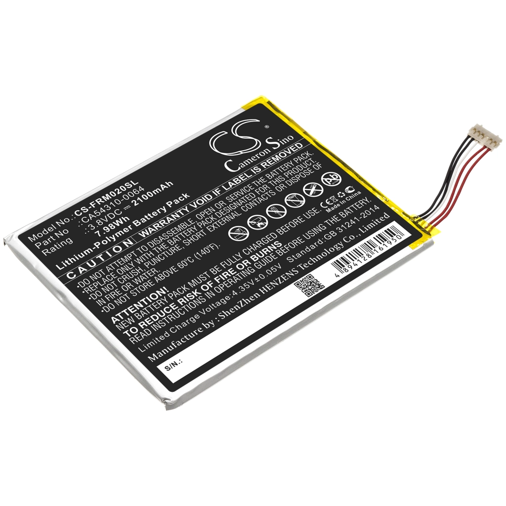 Batería del teléfono móvil Fujitsu CS-FRM020SL