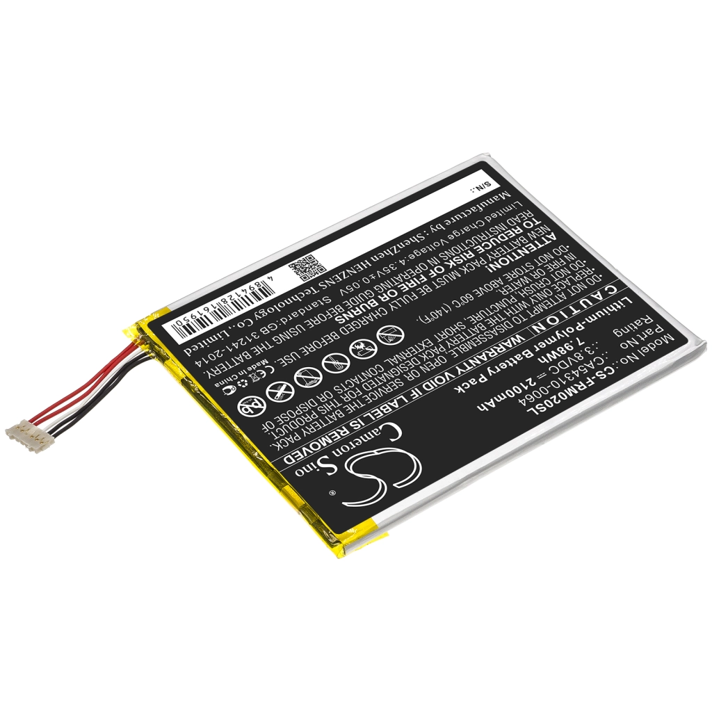 Batería del teléfono móvil Fujitsu CS-FRM020SL