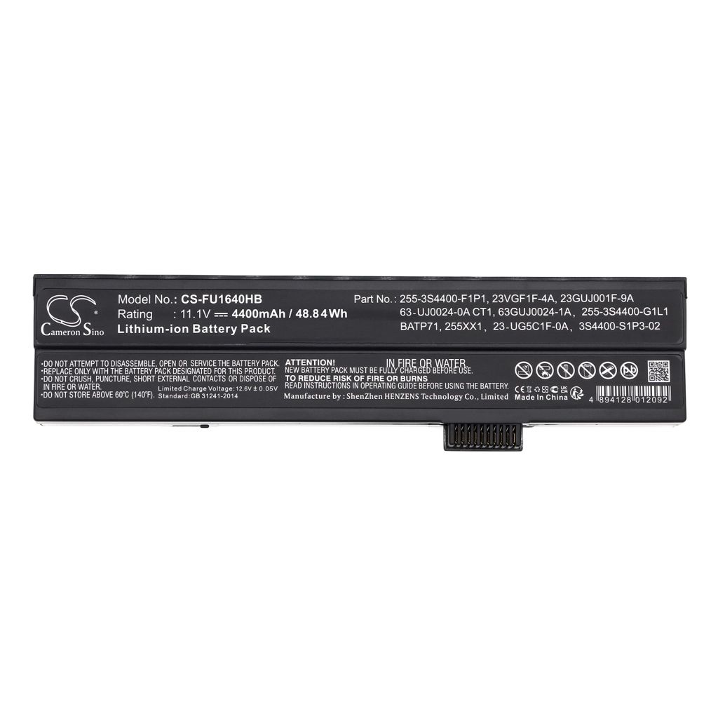 Notebook battery Uniwill 255II3