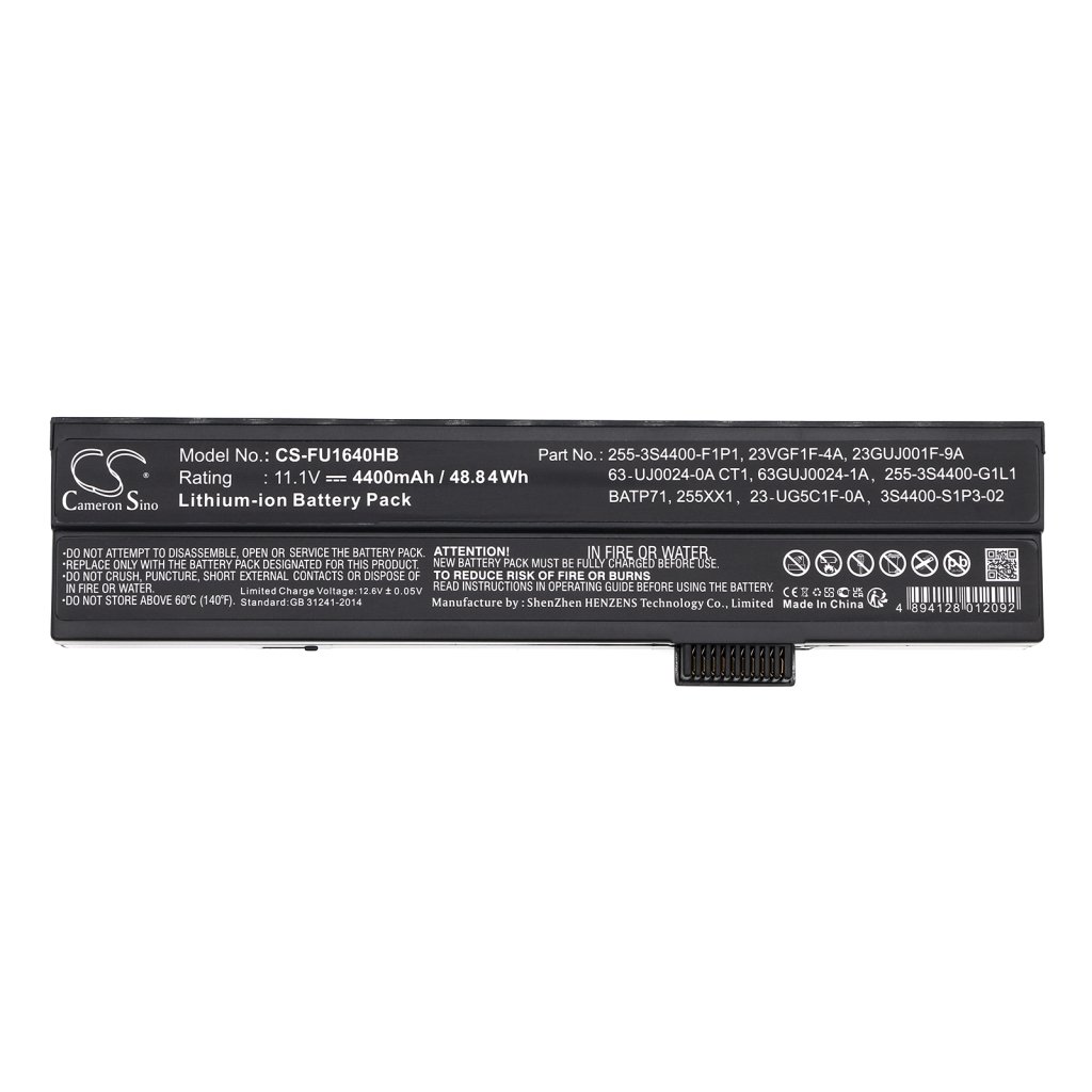 Batería para portátil Fujitsu-Siemens Amilo A1645