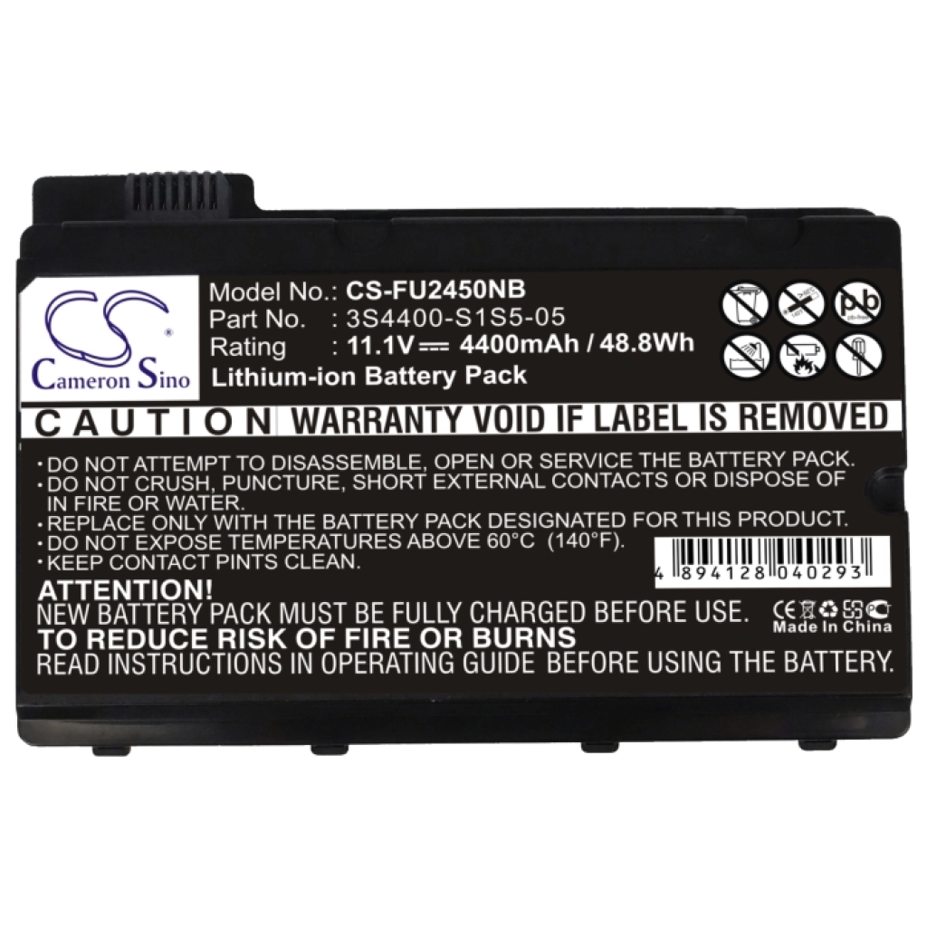 Notebook battery Fujitsu Amilo Xi2428