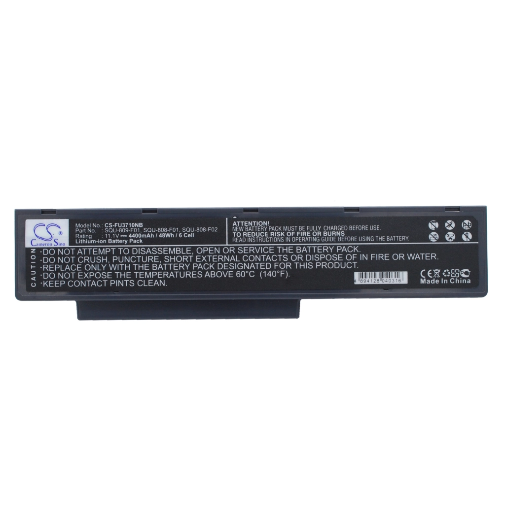 Batería para portátil Fujitsu CS-FU3710NB