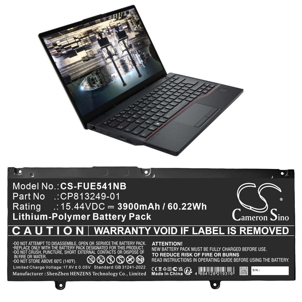 Battery Replaces FMVU5803E